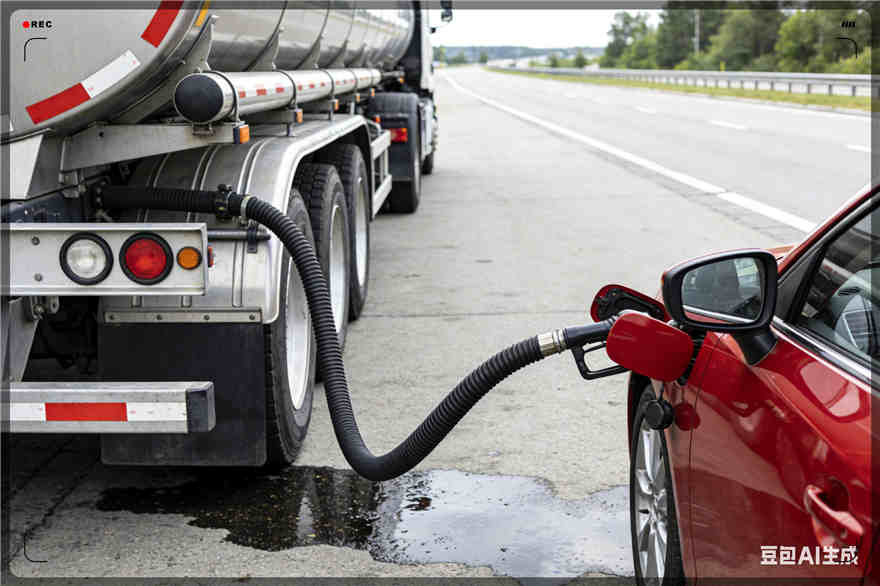 突泉汽车救援送水案例